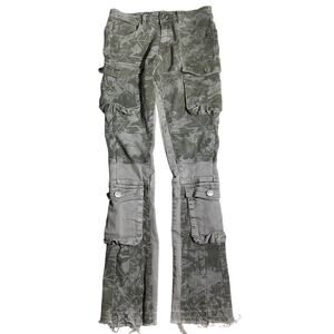 Waimea Kid's Cargo Pants Size 14 — Green, Camo, Utility